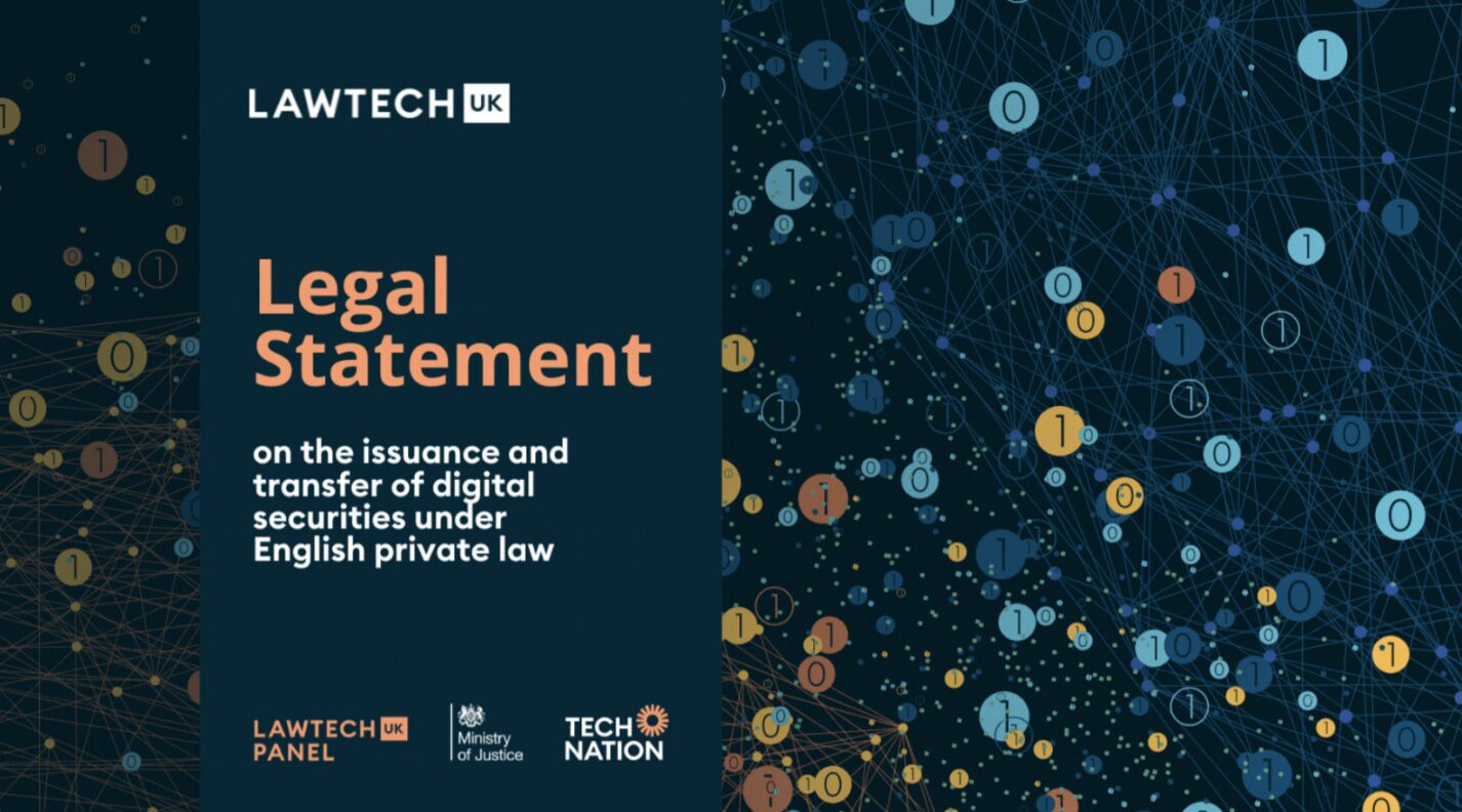 Legal statement on digital securities