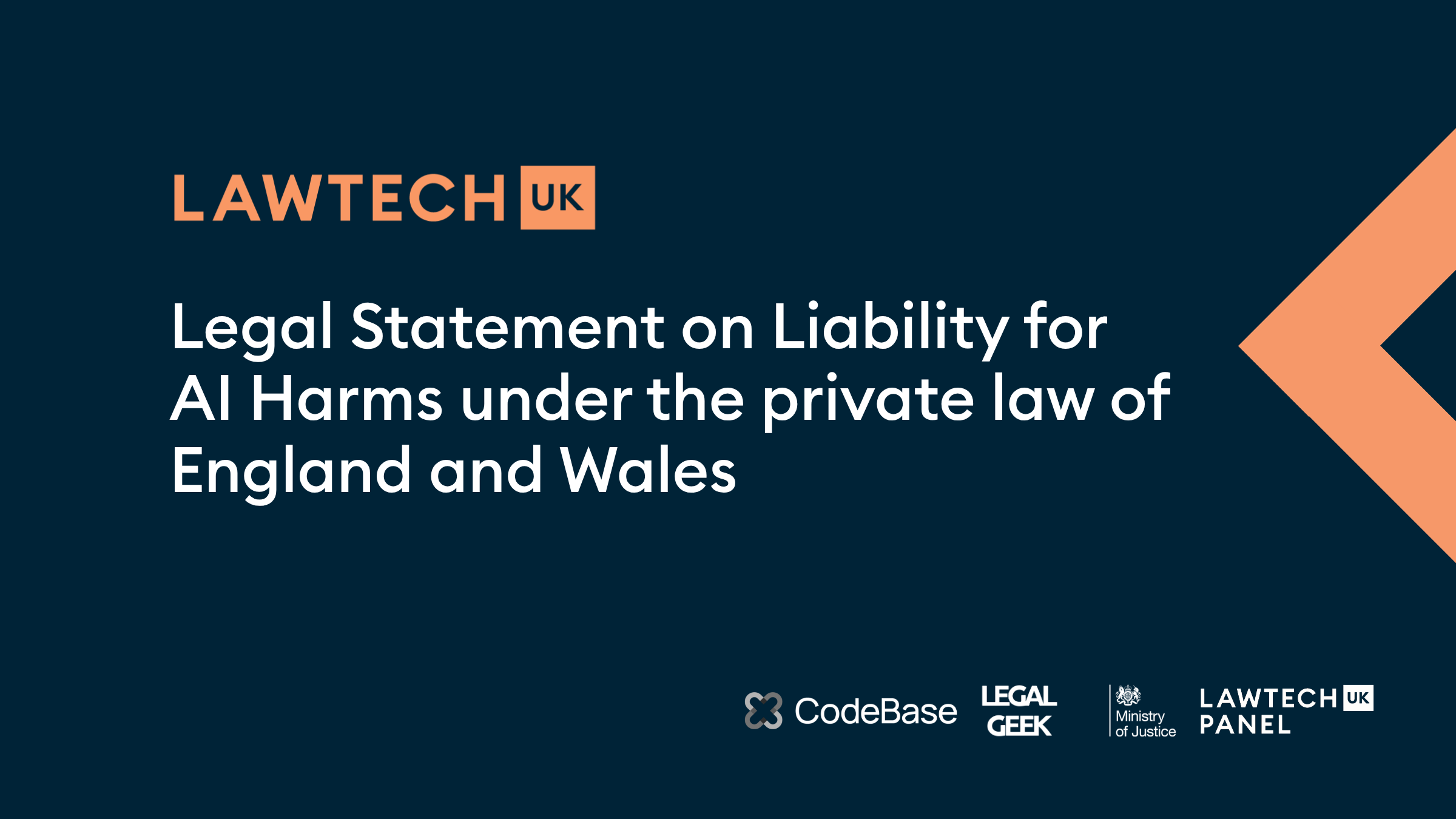 K Jurisdiction Taskforce's Legal Statement on liability for AI harms